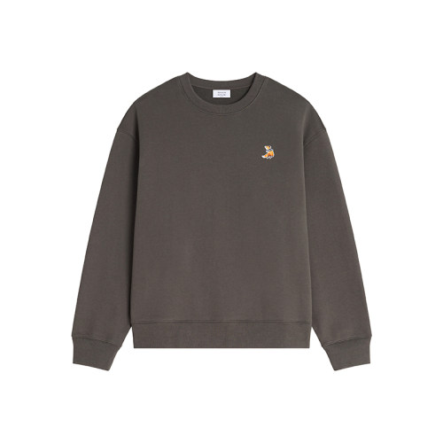 MAISON KITSUNE 26春夏新款男士休闲纯棉圆领卫衣 银泰百货