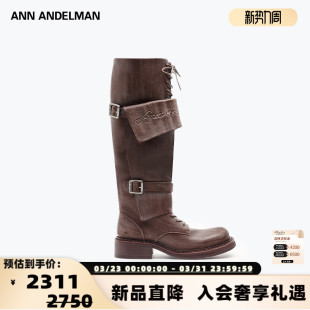 女士潮流都市中长靴银泰百货 秋冬新款 301286 ANDELMAN ANN