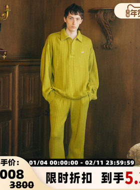 The Last Redemption刘雯/宋佳同款 男女粗羊毛polo衫  301460