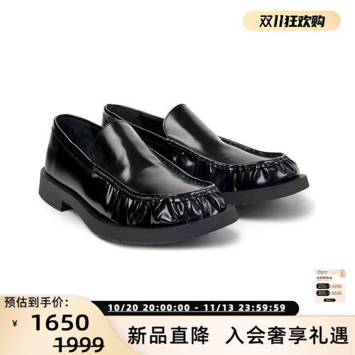 秋季新款男女乐福鞋休闲皮鞋