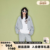 ENRO runway like SHRO breathe系列拉链连帽卫衣 301469