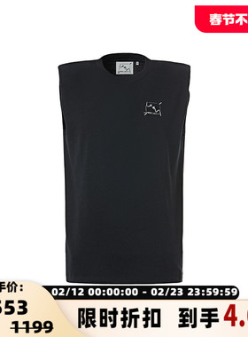 PROJECTJOIN 春夏男士423LOGO无袖T恤休闲背心银泰百货精品300228