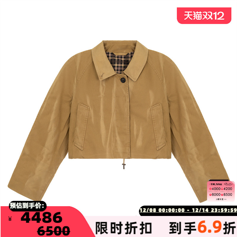 ACNE STUDIOS 新款女士时尚抽绳夹克短外套 银泰百货 301574