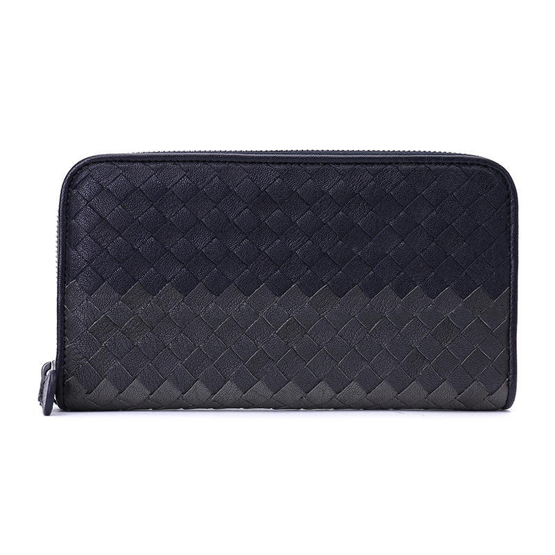 BV BOTTEGA VENETA±¦ç¾¼ÎÑòƤ²ÄÖʾµä±àÖ¯°üÉíŮʿ³¤¿îÇ®¼Ð