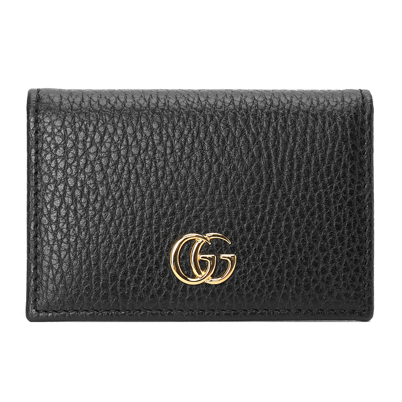 GUCCI¹ÅçùţƤ²ÄÖʽðÊôË«Glogo×°ÊÎŮʿ¿¨°ü,ÒøÌ©