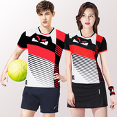 套装 秋冬短袖 尼克斯2025韩国大码 羽毛球服女速干男透气尤运动新款