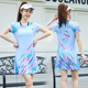 运动速干短袖 速干网球韩国衣大码 连衣裙服 女运动男新款 羽毛球套装