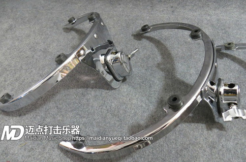 国货精品 架子鼓12寸6钉嗵鼓悬挂支架 悬挂器 耳鼓架