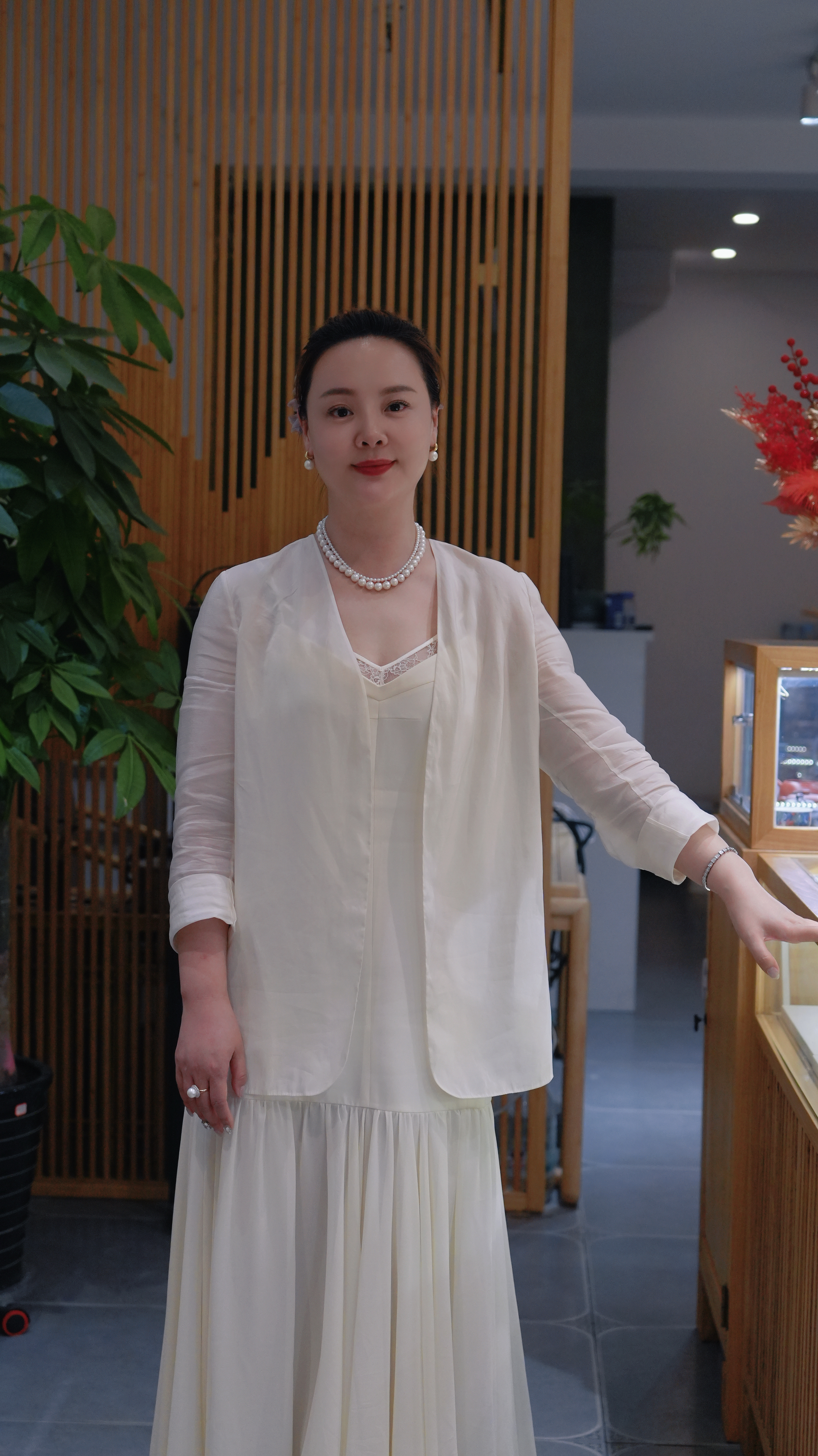 直播专拍链接淡水珍珠项链叠戴珍珠耳钉手链定制『蓝魔珠宝』