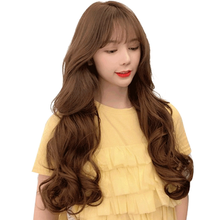 一片式蓬松长卷发片假发女V型大波浪卷发发片隐形无痕接发假头发