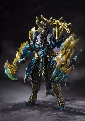 万代 SHF 魂MIX 怪物猎人 竹谷隆之 邪神觉醒 雷狼龙 日版手办