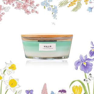 海岸线白噪音高级感香薰蜡烛生日礼物伴手礼盒结婚新婚送新人礼物