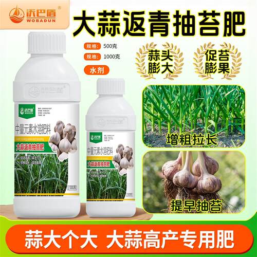 沃巴盾大蒜返青抽苔肥蒜头膨大