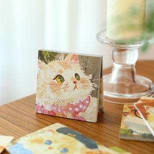 小日子不翻篇 一勺喵喵酱双享装便签高颜值原创插画便签纸60张