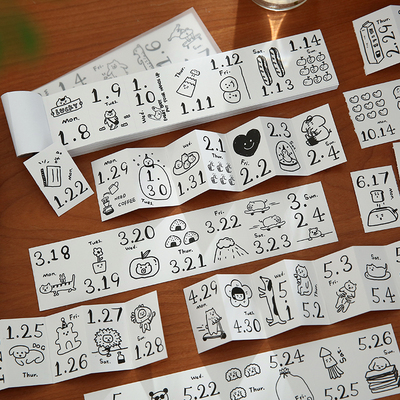 365一天一页手撕小日历便签本