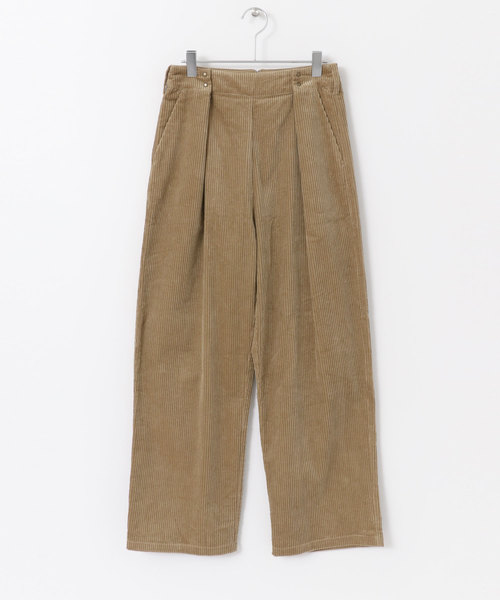 高腰百搭休闲纯棉条绒裤