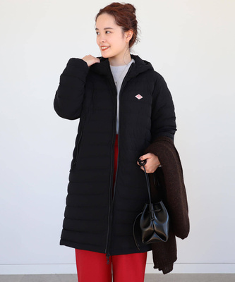 日单中长款尼龙羽绒服百搭