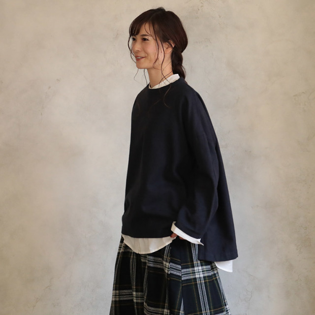 日单圆领套头百搭风有大码衬衫