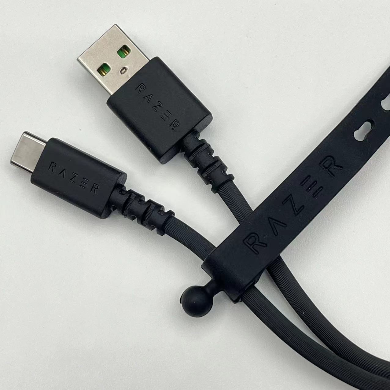 原装RAZER雷蛇TPE充电数据线Type-c手机快充线键盘线适用于小米华