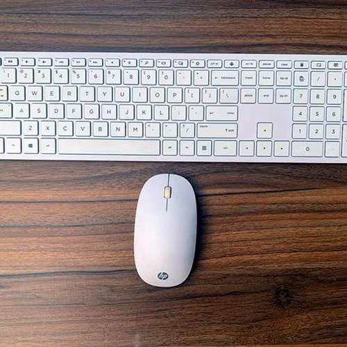 全新HP/惠普HSAP003K NVY薄锐高端无线键盘鼠标套装AH0G充电金属