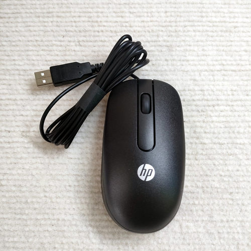全新原装HP惠普USB有线鼠标MOFYUO 办公鼠标笔记本台式电脑通用