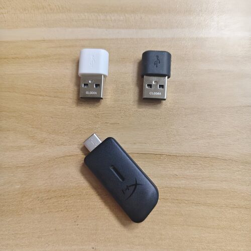 金士顿极度未知Cloud III/飓风3无线耳机USB接收适配器转接头