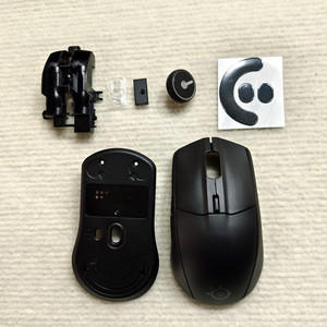 赛睿无线Rival3无线鼠标鼠标外壳上下壳原厂全新配件滚轮贴纸