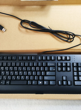 适用于联想韩语韩文字符USB有线键盘高键帽笔记本台式通用sk8827