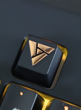 键石Artifact游戏外设周边DOTA2A牌 机械键盘锌铝合金属个性键帽