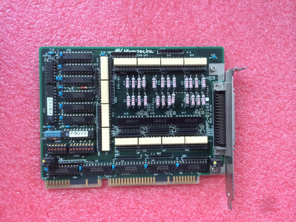 DISASSEMBLE THE HIVETEC HPC-DIO48 ISA BUS DIO DATA ACQUISITION CARD