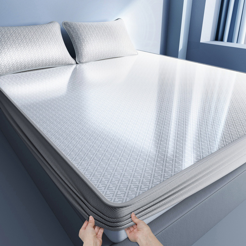 夏天高端冰丝凉席可水洗机洗夏季软席子床单床笠2025新款婴儿可用