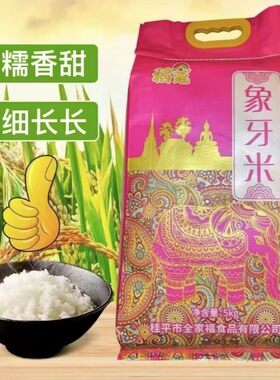象牙米香米农家米广西桂平产袋装