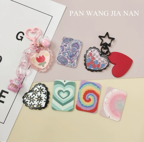 Брендовый модный акриловый брелок ручной работы, подвеска, аксессуар, сумка, упаковка