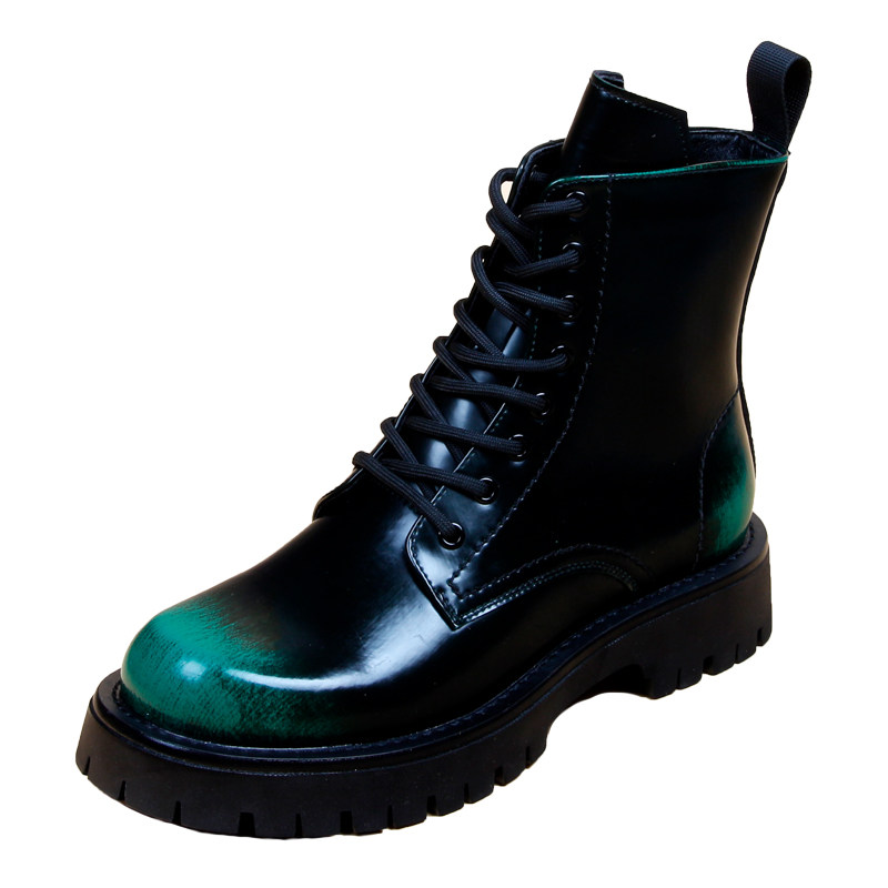 FASHION BOOTS HIGH-TOPS INNER HEIGHTS YOUTH BOOTS CHELSEA LEATHER BOOTS MID-RISE BOOTS MARTIN BOOTS MENS TRENDY BOOTS