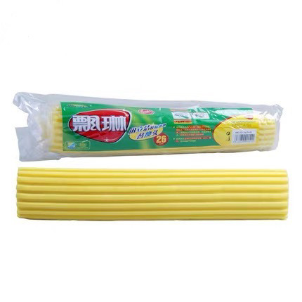 飘琳 迅立洁胶棉拖把替换头26cm对折挤水正品13-1265-21