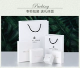 Гипоаллергенная защитная сумка, серьги, изысканный стиль, в цветочек, популярно в интернете