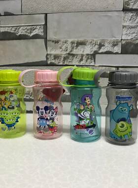 香港代購 正品迪士尼飲水杯兒童小童米奇巴巴斯胡迪大眼仔350ML