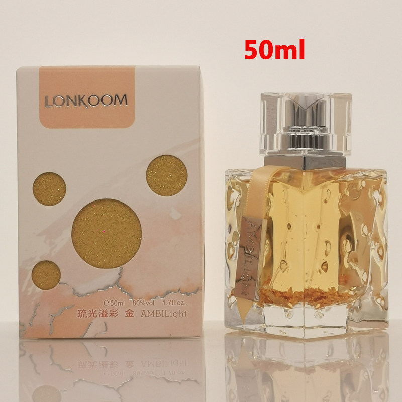 LONKOOM/朗金琉光溢彩水果味香水女士淡香水淡香清新兰花香木质调