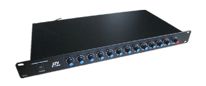 全国总代JZW ST-1200十二路数字混音器专业48V音频集线器