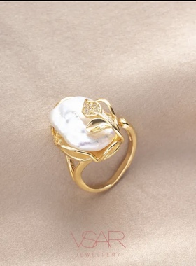 闺蜜款百搭款开口戒指饰品