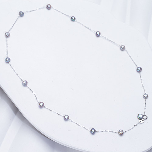 【双十一第③弹】淡水KESHI无核满天星S925银链