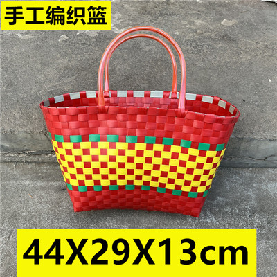 纯手工编织提菜看轻巧实用