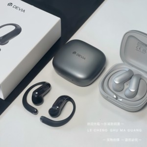 迪沃devia500无线蓝牙AI翻译神器挂耳式开放式耳机iphone安卓通用