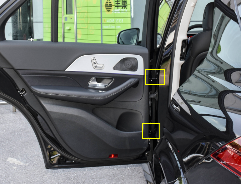 适配20-24年 新款奔驰GLE车门铰链GLE350 450 GLS400 600 480合页