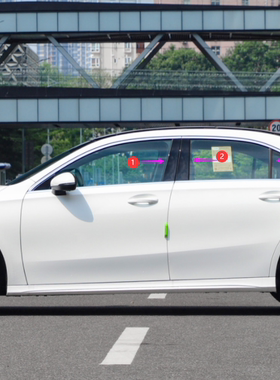 适用于A级 B柱饰板a180 200 220 35L 前后门C柱立板W177三角玻璃