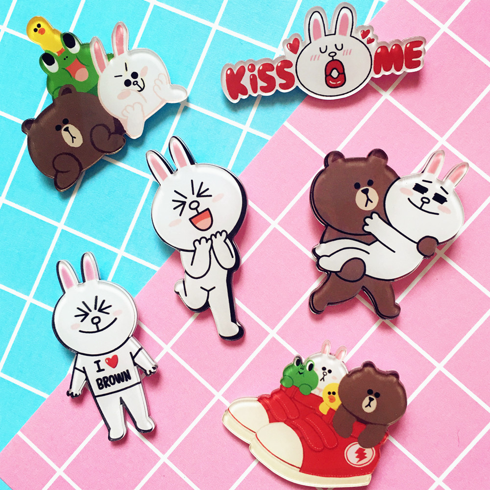 Broche Lovers en autre - Ref 1183818 Image 1