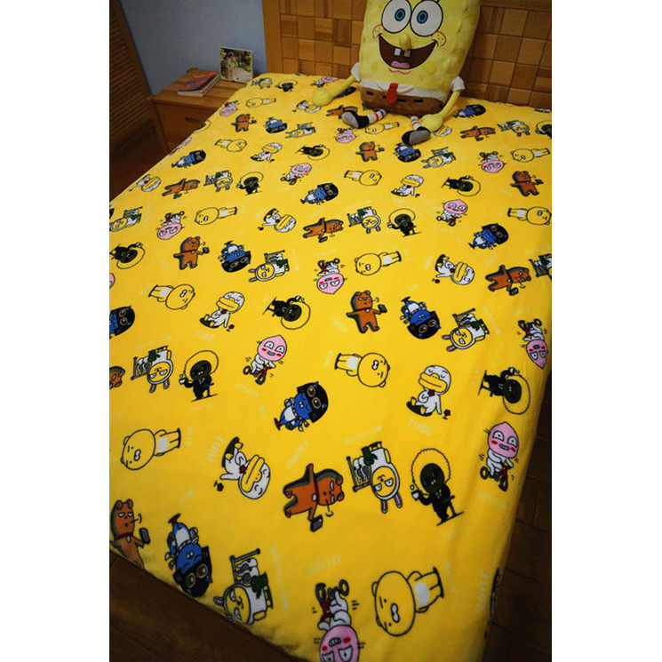 韩国卡考Ryan狮子Ryan法兰绒毯子儿童床单盖毯空调毯在类目 床上用品, 休闲毯/毛毯/绒毯中 - 来自Buy2taobao.com提供专业的淘宝代购服务