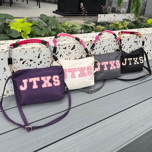 JTXS2552万针刺绣单肩包斜挎包两用包腋下包小方包麻将包日常包