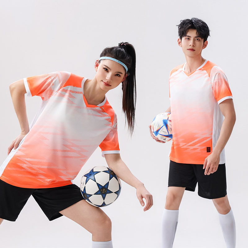 足球服套装男定制短袖比赛队服青少年运动训练服学生夏季球衣印字