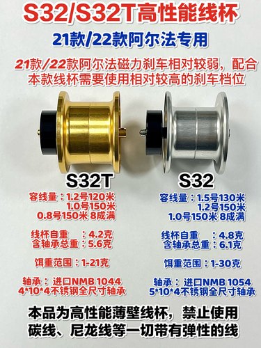 S32T阿尔法微物远投精细